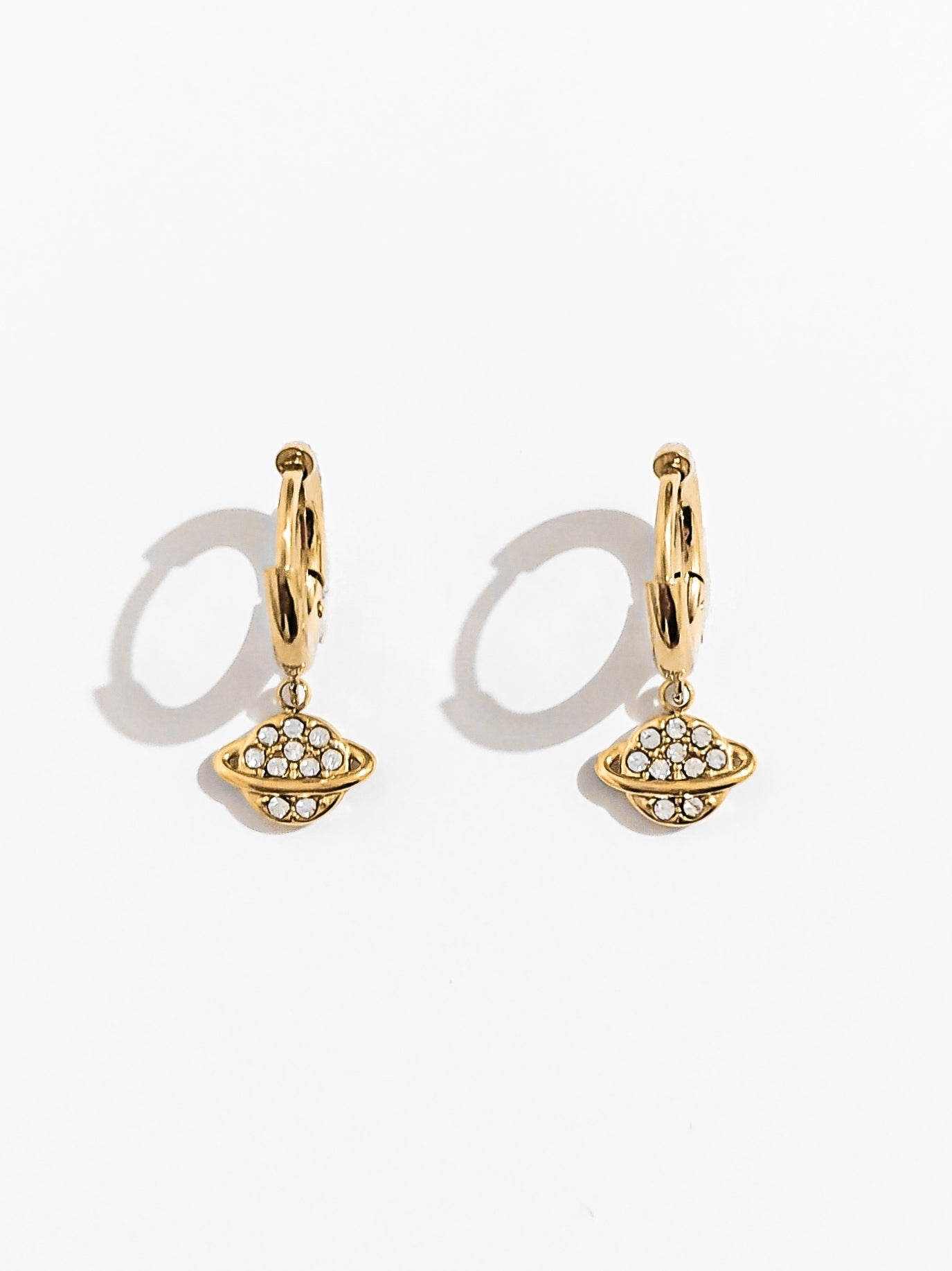 Boucles d'oreilles Saturne