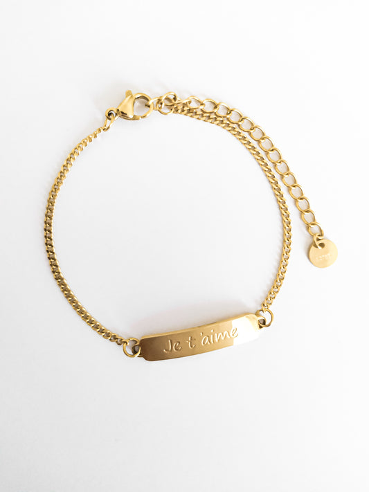 Bracelet "Je t'aime"