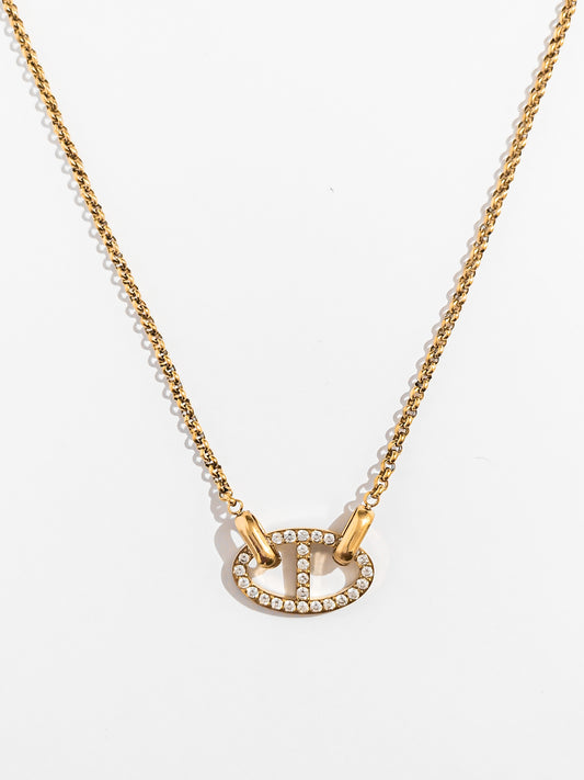 Collier Vingt trois Maille marine