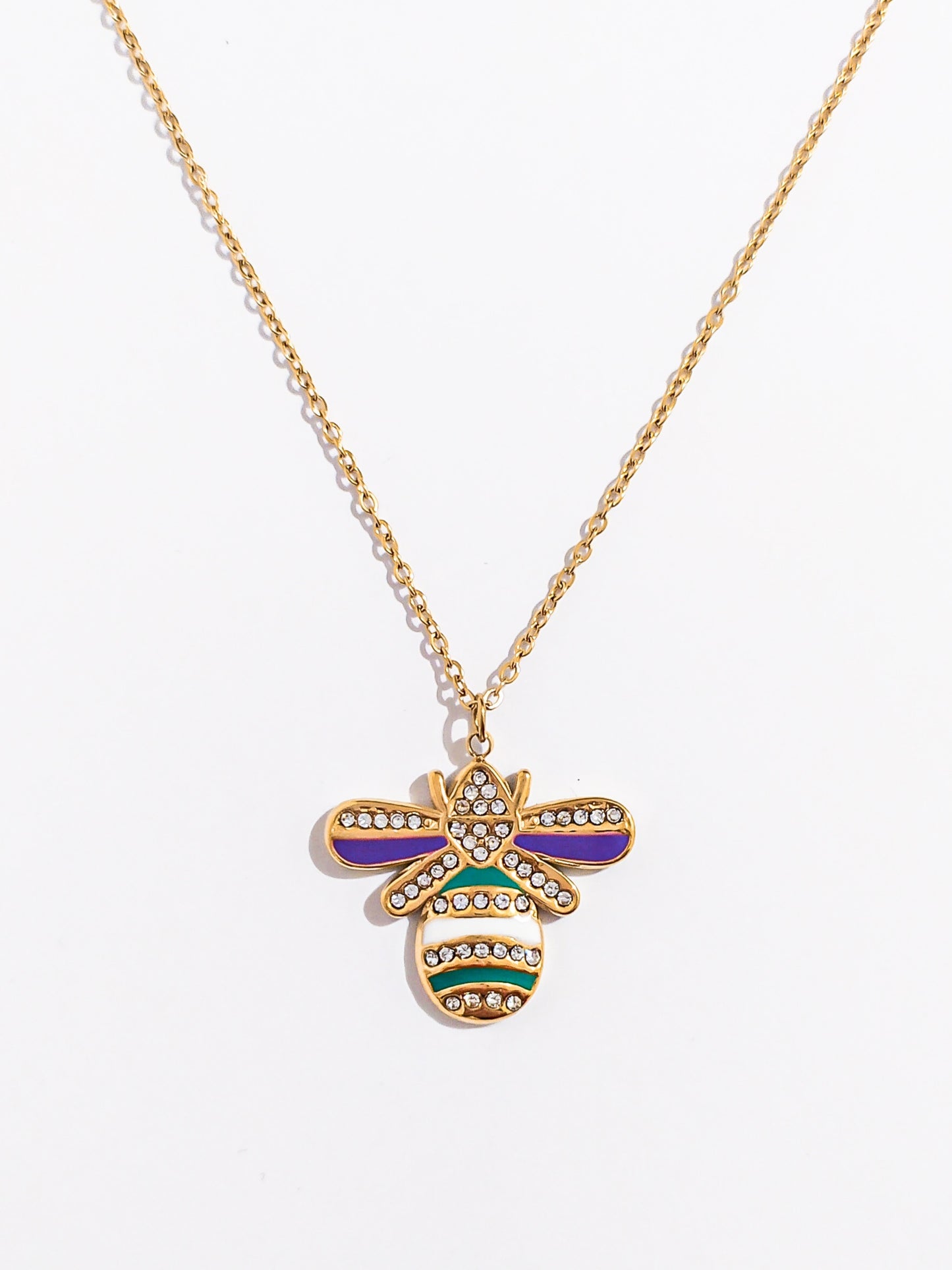 Collier Précieuse abeille