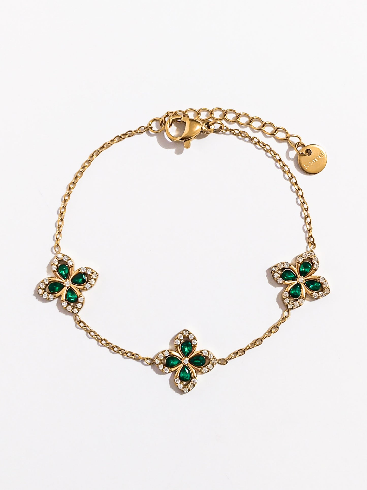 Bracelet 3 Trèfle Vert  - Plusieurs couleurs