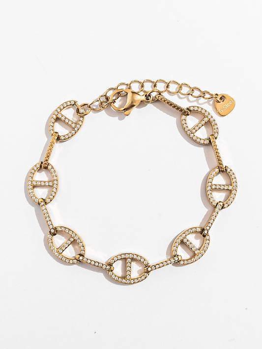Bracelet Quarante Huit Maille Marine
