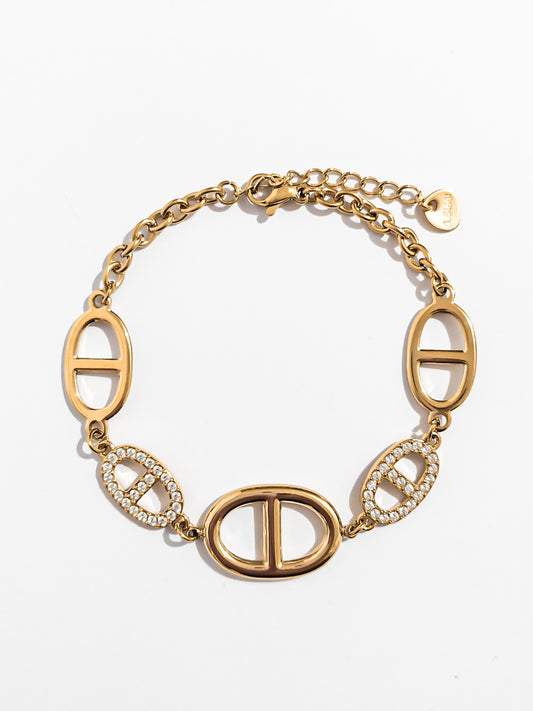 Bracelet Quarante Sept Maille Marine