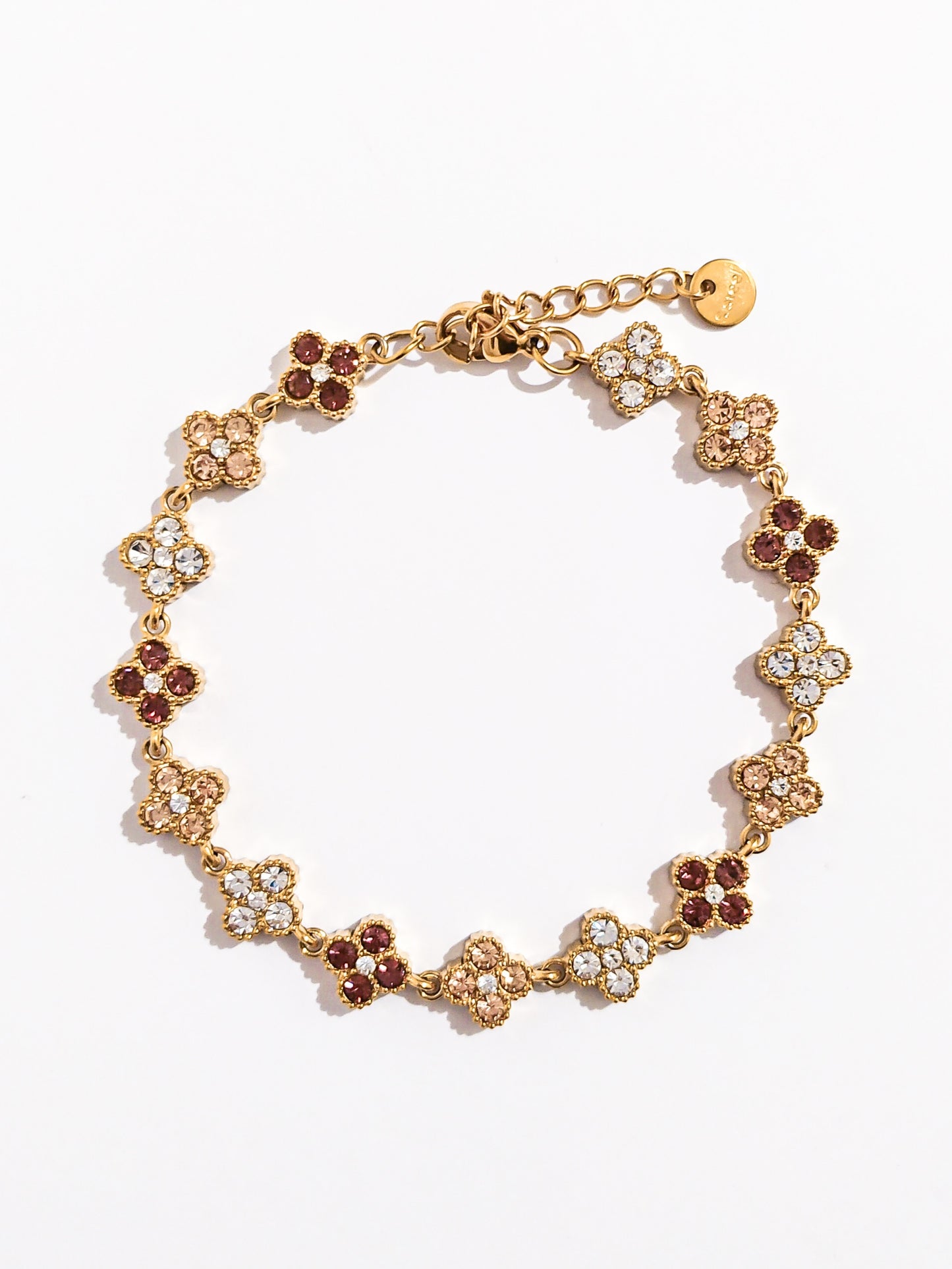 Bracelet Trèfle Marron - Plusieurs couleurs