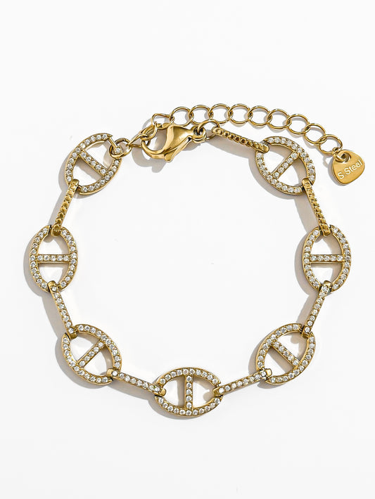 Bracelet Quarante Huit Maille Marine